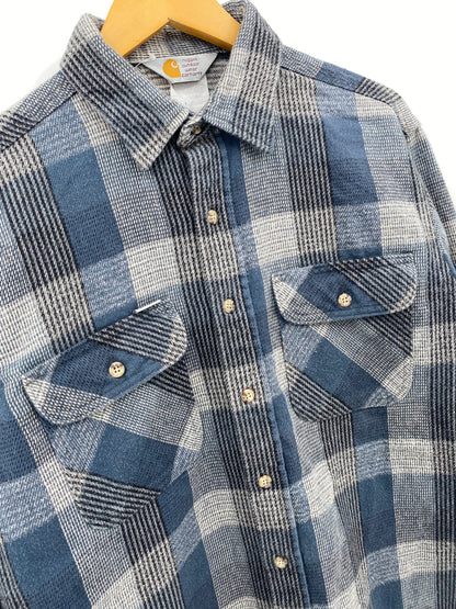 【古着】carhartt 90s Check Flannel Shirt