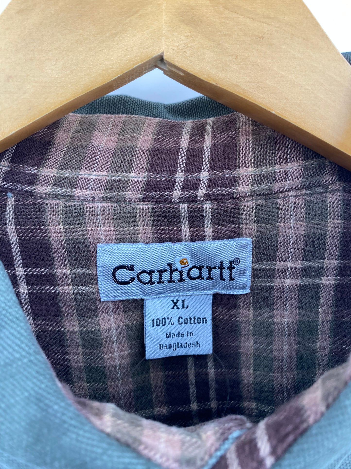 【古着】carhartt Duck Work Shirt Jacket XL