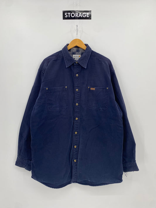 【古着】carhartt Duck Work Shirt Jacket XL TALL