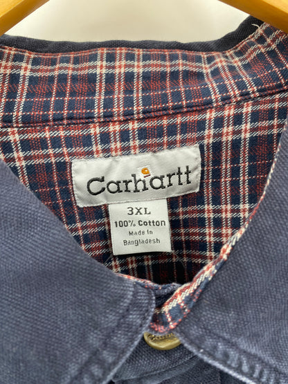 【古着】carhartt Duck Work Shirt Jacket 3XL