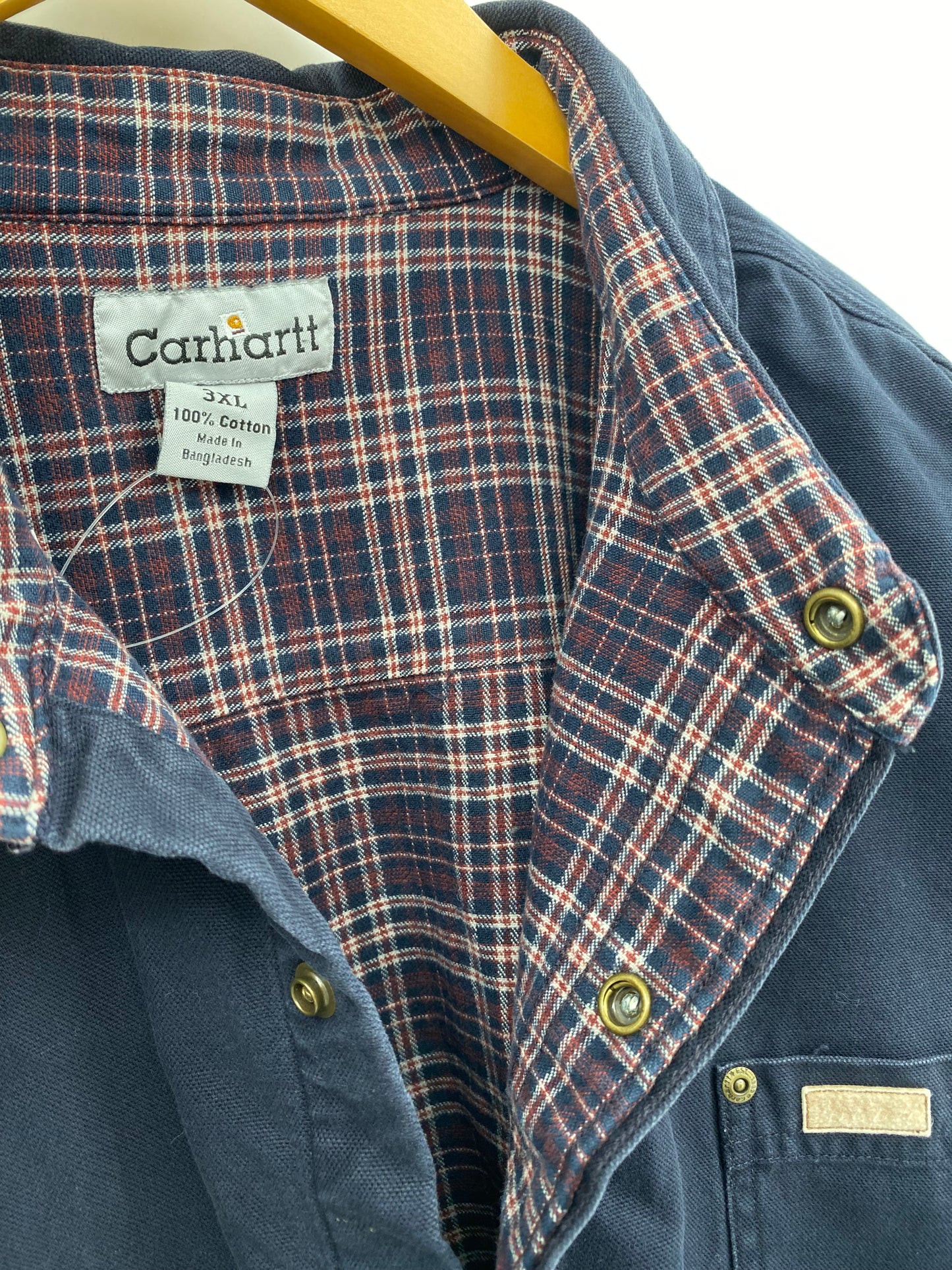 【古着】carhartt Duck Work Shirt Jacket 3XL