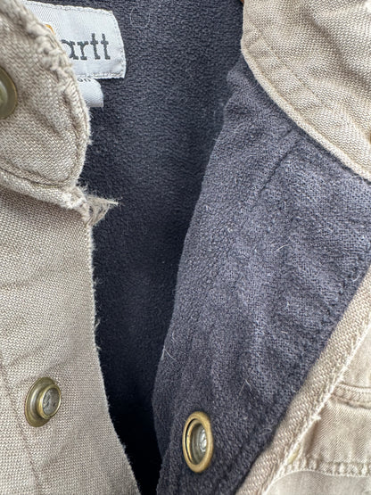 【古着】carhartt Heavyweight Cotton Fleece Shirt S