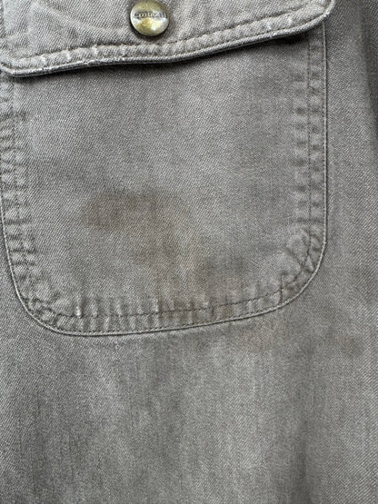 【古着】carhartt Heavyweight Cotton Fleece Shirt S