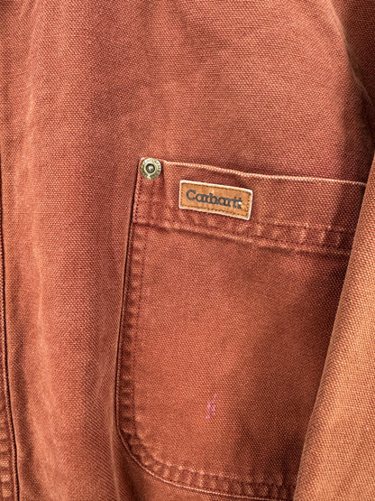【古着】carhartt Duck Work Shirt 2XL