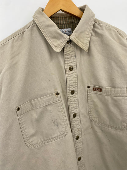 【古着】carhartt Duck Work Shirt Jacket XL