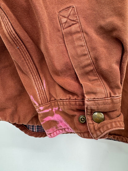 【古着】carhartt Duck Work Shirt 2XL