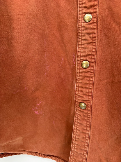 【古着】carhartt Duck Work Shirt 2XL