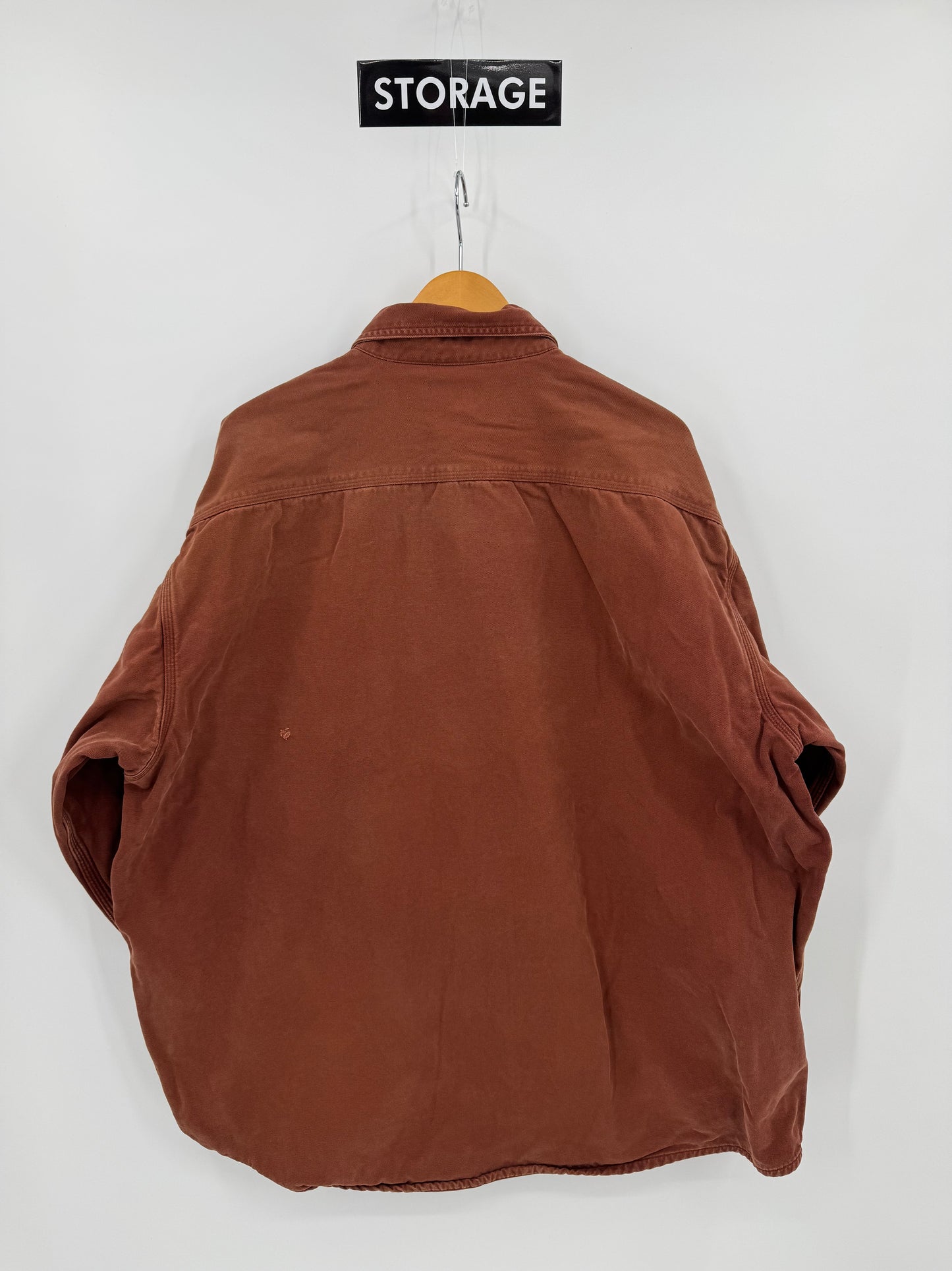 【古着】carhartt Duck Work Shirt 2XL