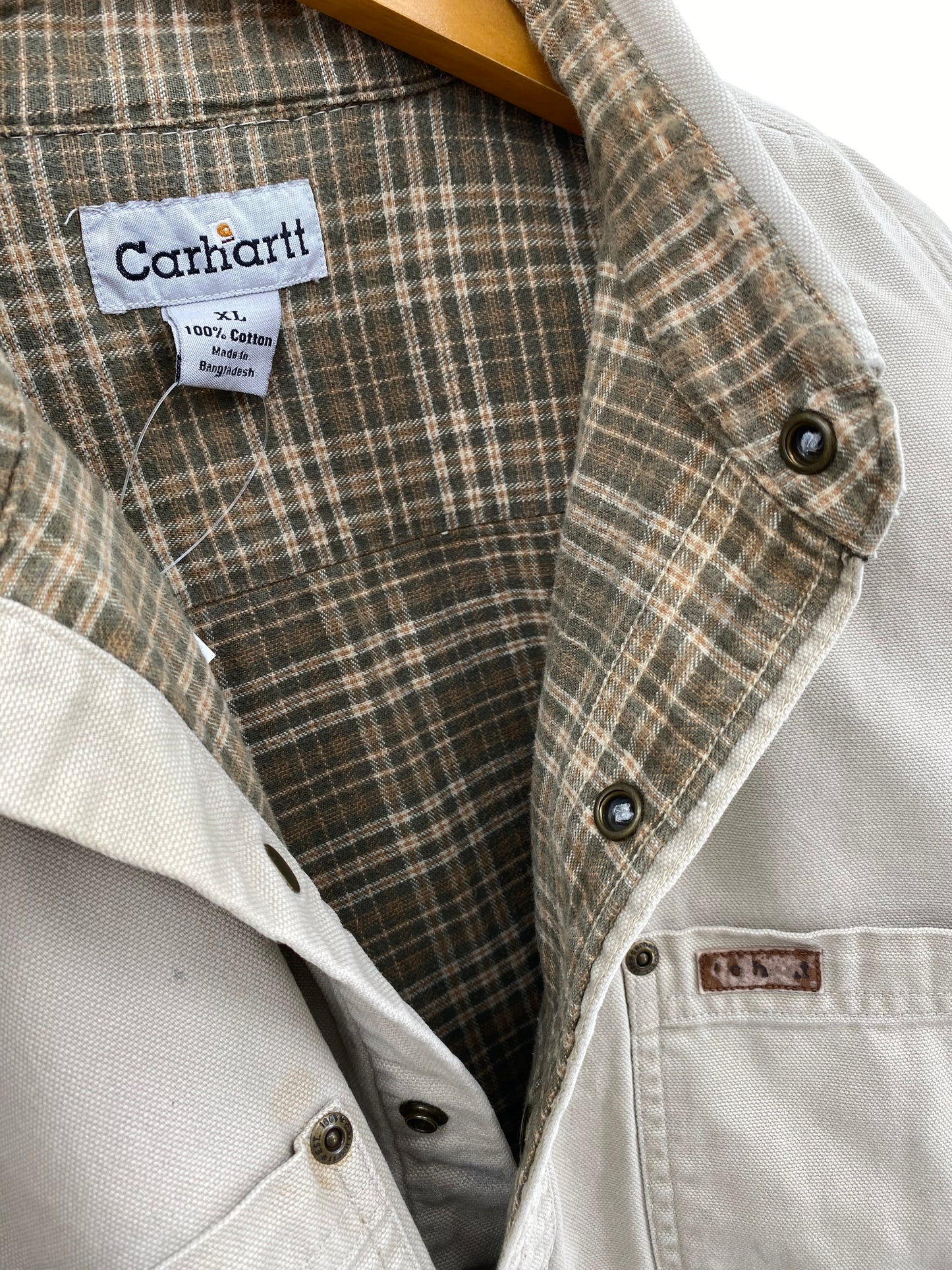 【古着】carhartt Duck Work Shirt Jacket XL
