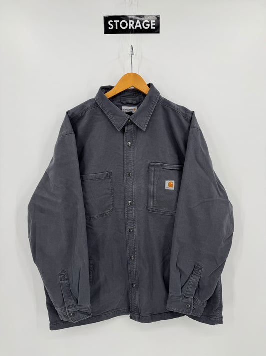 【古着】carhartt Duck Work Shirt Jacket 2XL