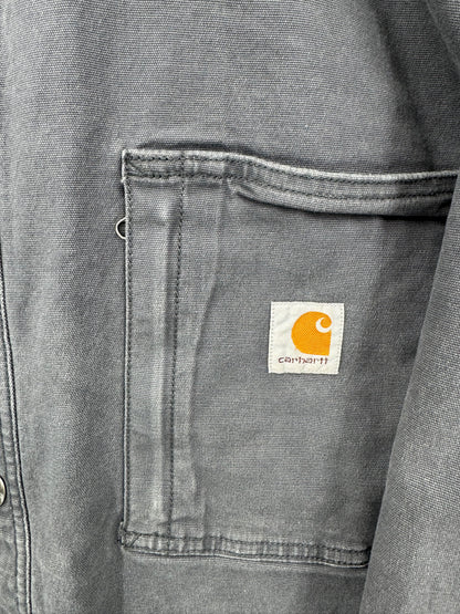 【古着】carhartt Duck Work Shirt Jacket 2XL