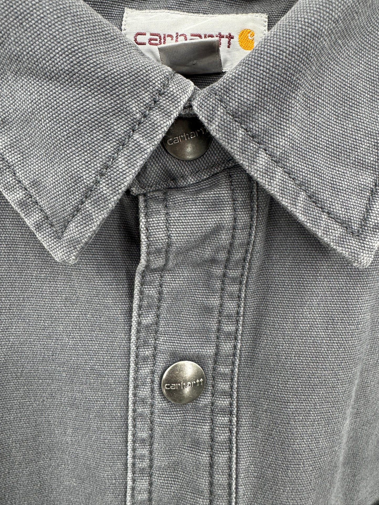 【古着】carhartt Duck Work Shirt Jacket 2XL