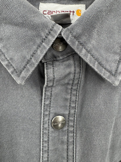 【古着】carhartt Duck Work Shirt Jacket 2XL