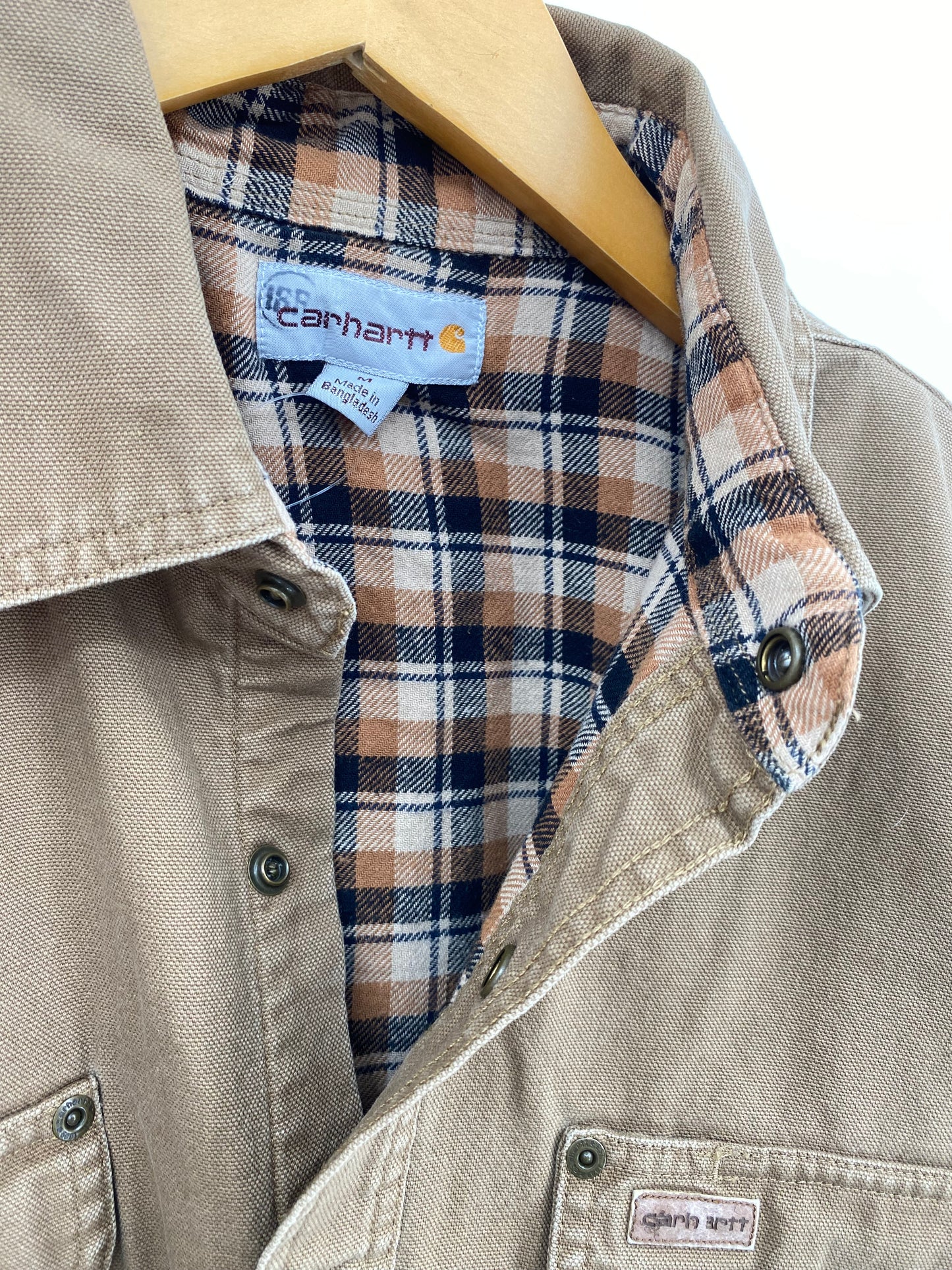 【古着】carhartt Duck Work Shirt Jacket M