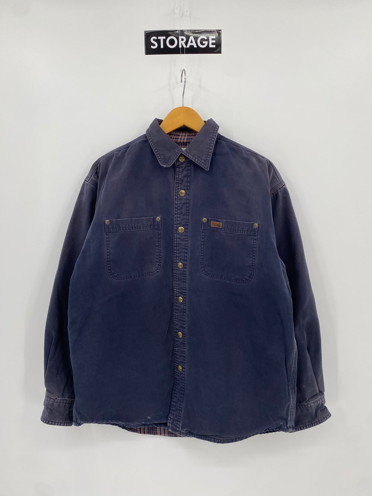 【古着】carhartt Duck Work Shirt Jacket M