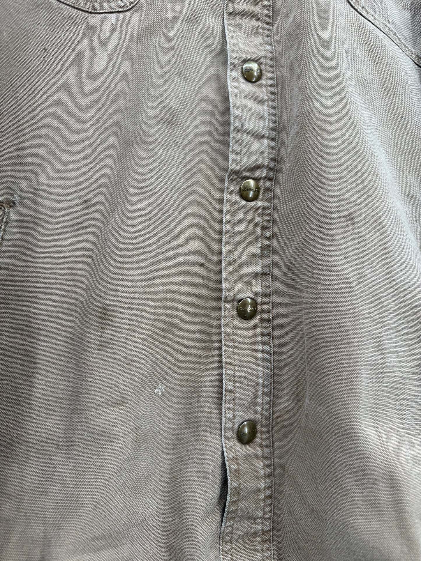 【古着】carhartt Duck Work Shirt Jacket 2XL TALL