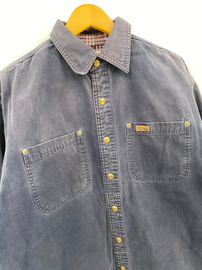 【古着】carhartt Duck Work Shirt Jacket M