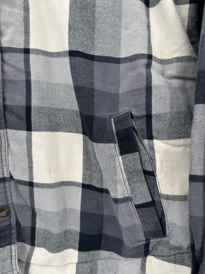 【古着】carhartt Cotton Fleece Flannel Shirt M