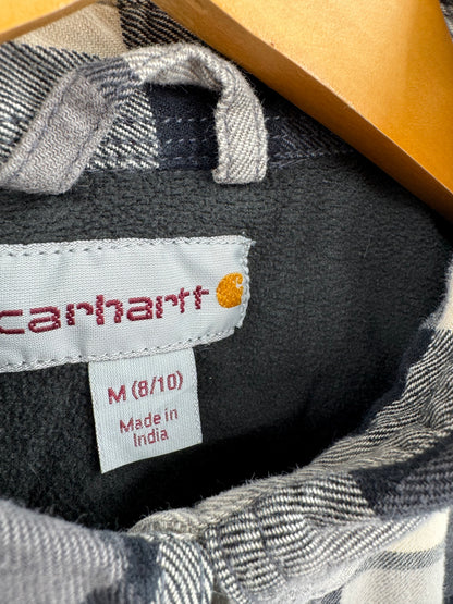 【古着】carhartt Cotton Fleece Flannel Shirt M
