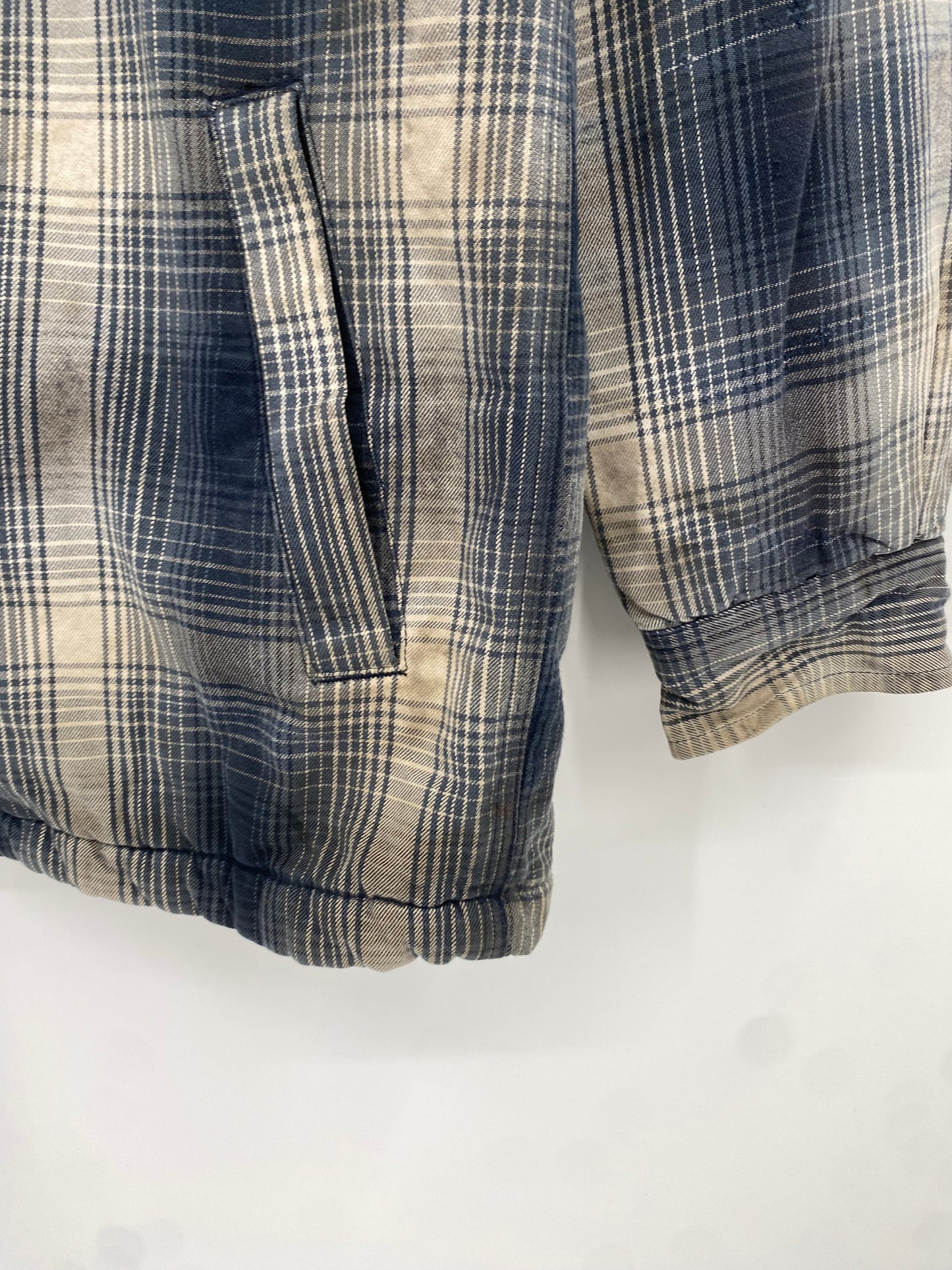 【古着】carhartt Flannel Sherpa Lined shirt M