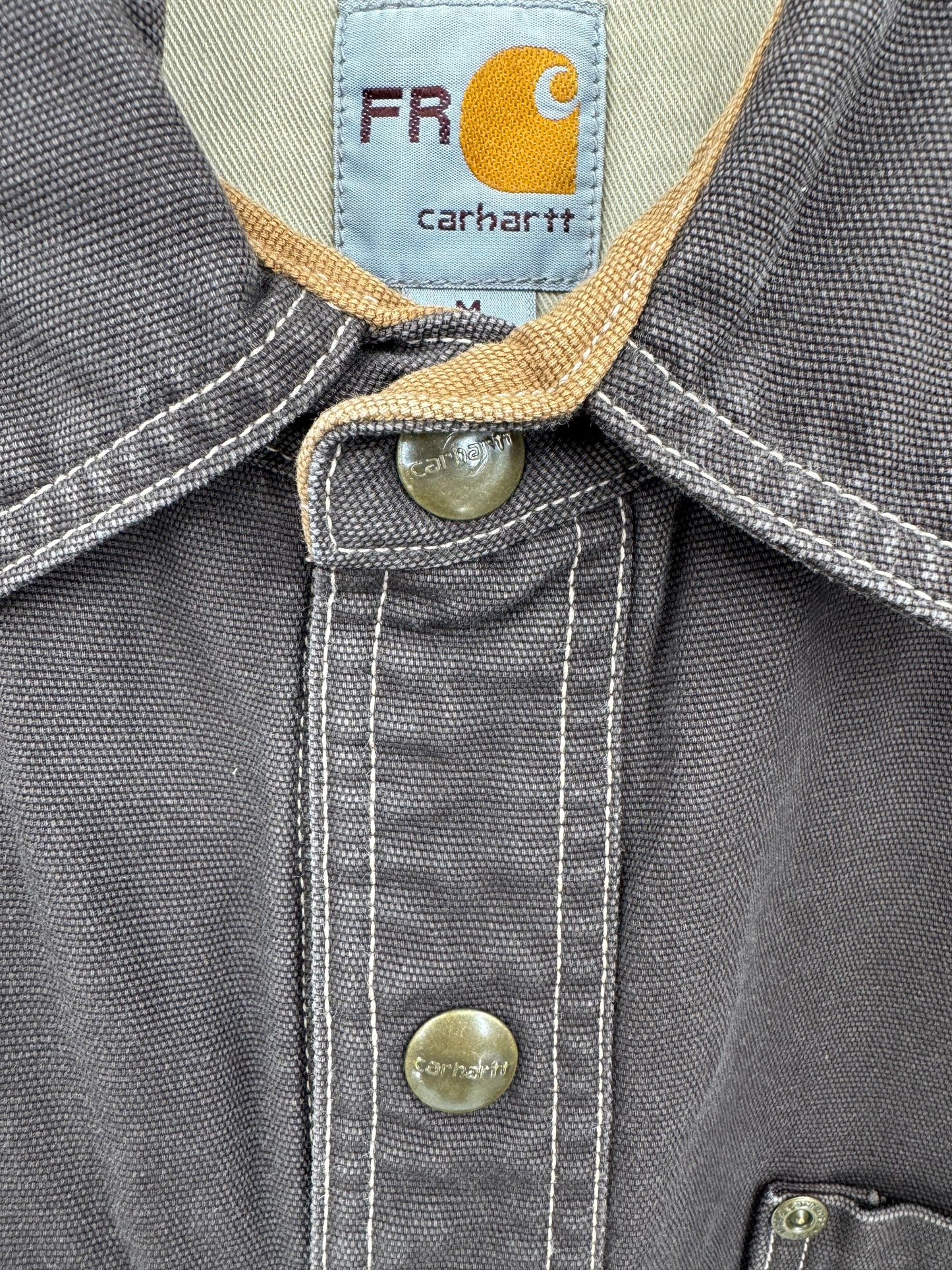 【古着】carhartt FR Work Shirt Jacket M