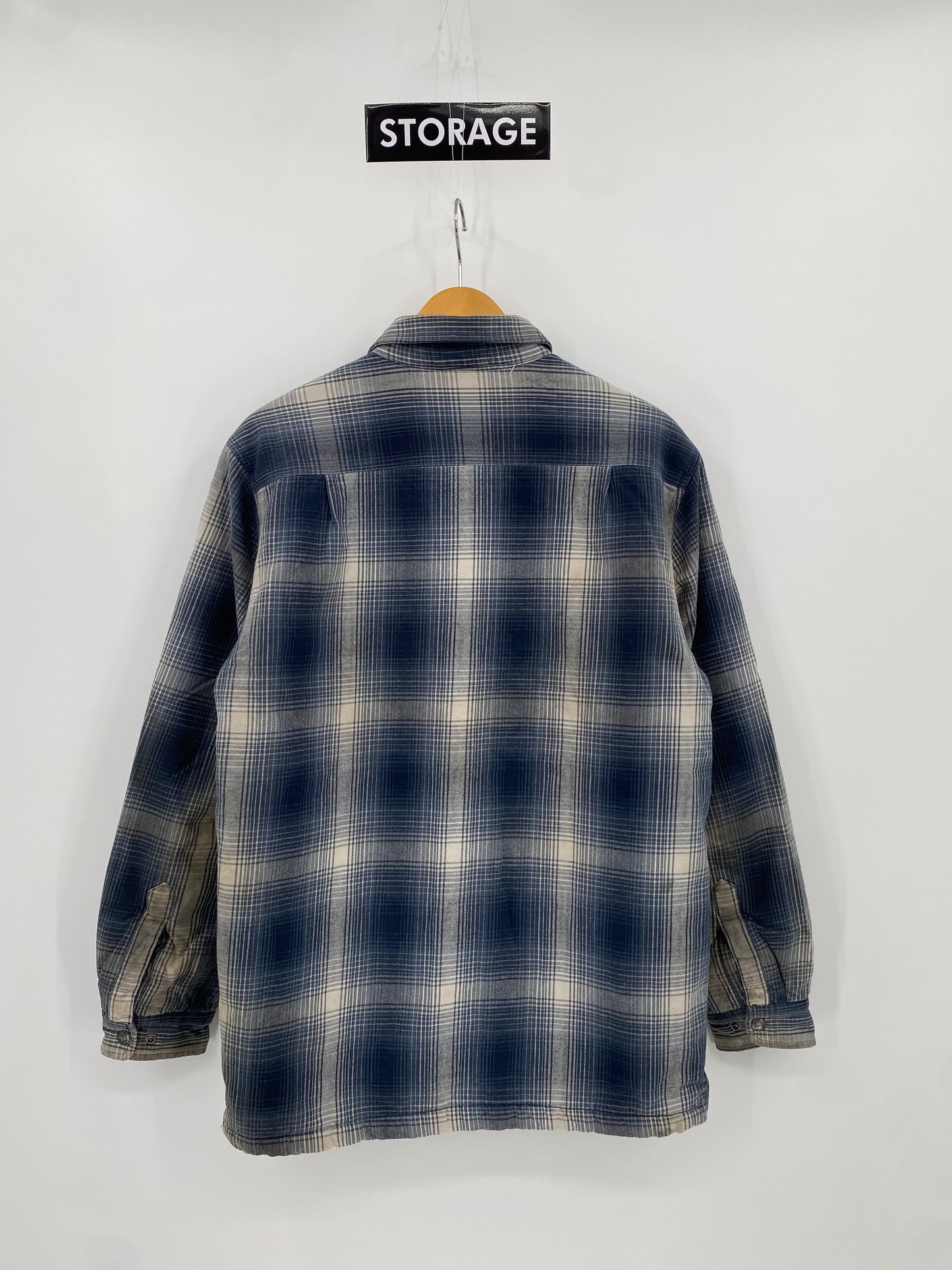 【古着】carhartt Flannel Sherpa Lined shirt M