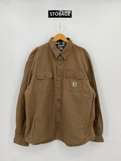 【古着】carhartt Duck Work Shirt Jacket XL
