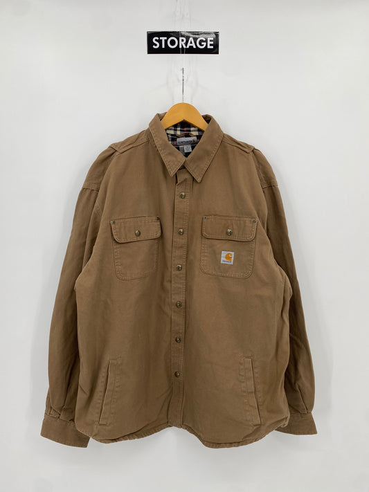 【古着】carhartt Duck Work Shirt Jacket XL