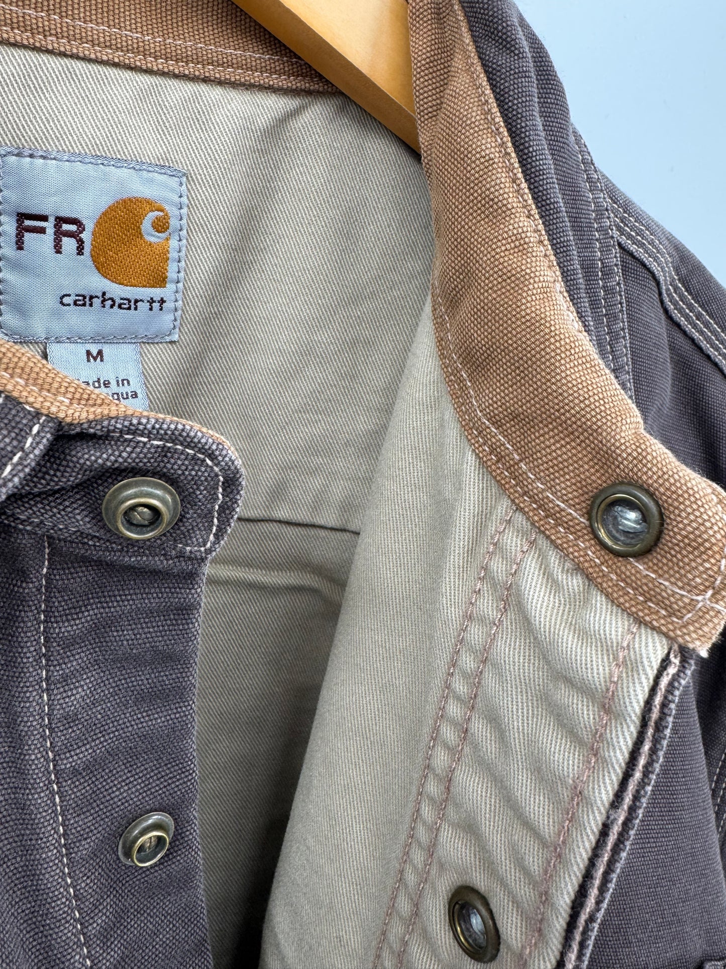 【古着】carhartt FR Work Shirt Jacket M