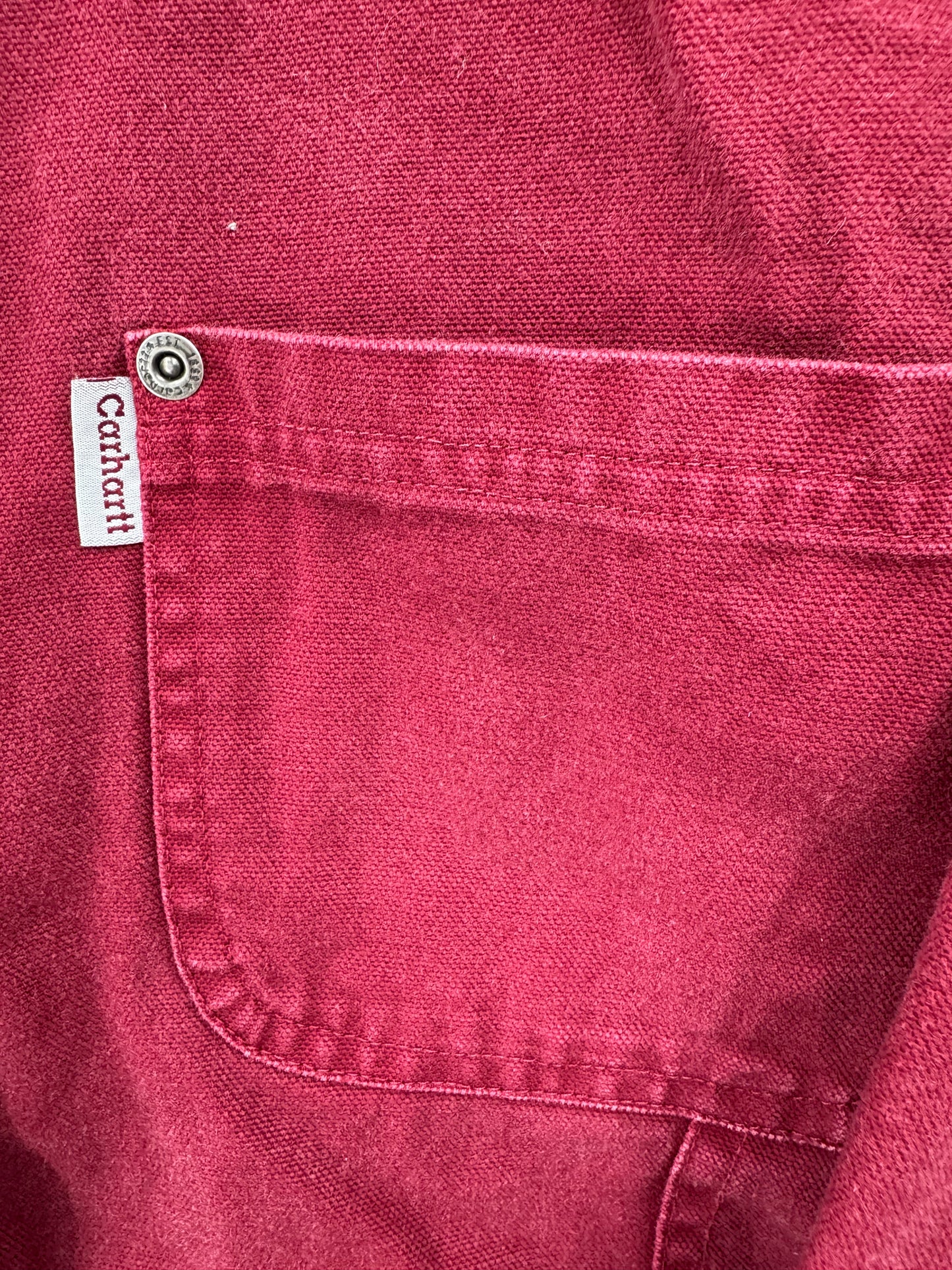 【古着】carhartt Duck Work Shirt WOMEN L