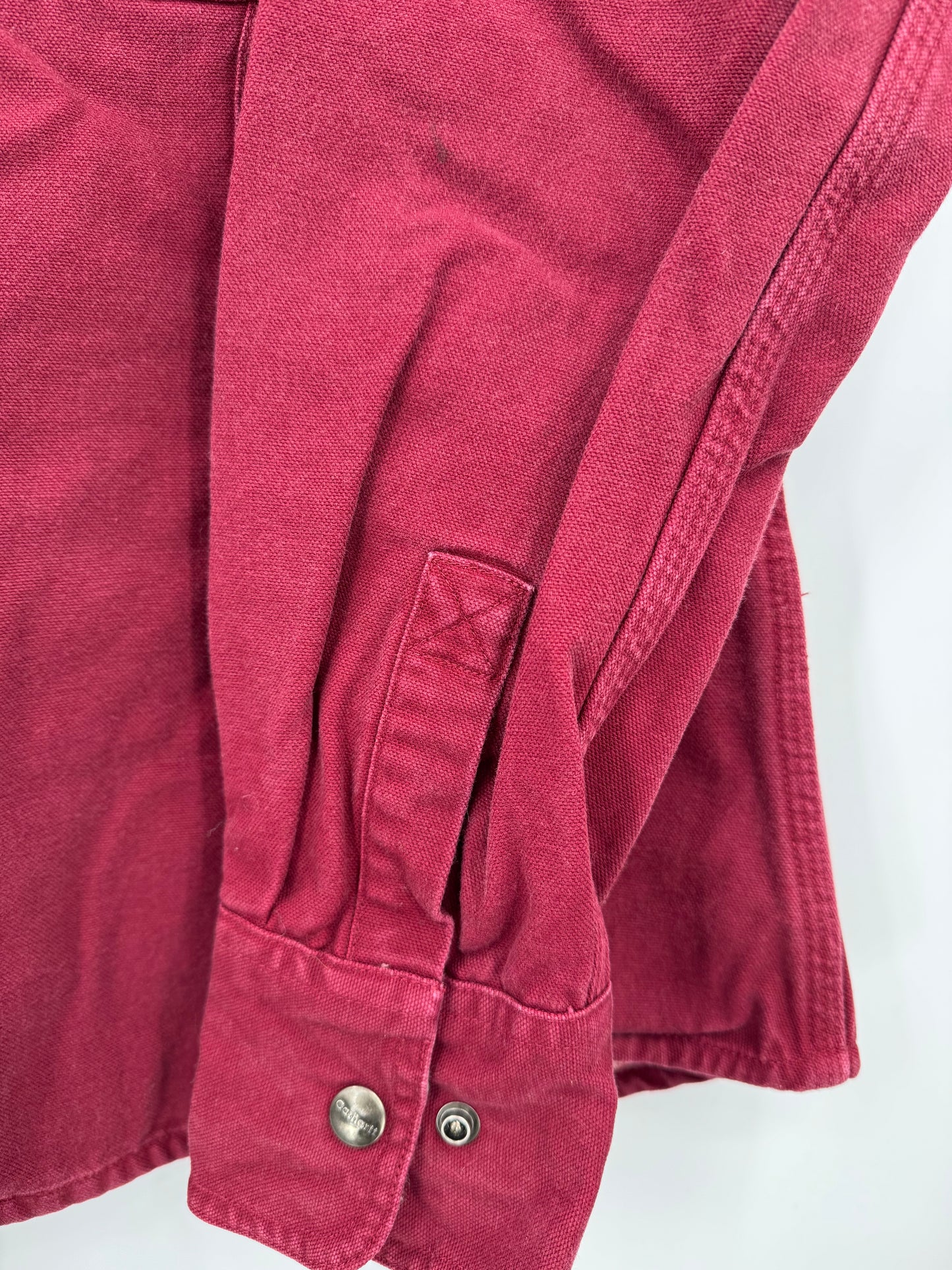 【古着】carhartt Duck Work Shirt WOMEN L
