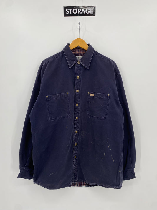 【古着】carhartt Duck Work Shirt Jacket L TALL