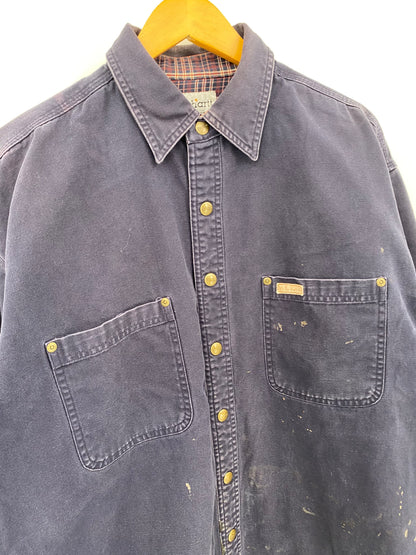 【古着】carhartt Duck Work Shirt Jacket L TALL