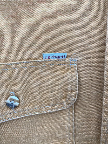 【古着】carhartt Duck Work Shirt