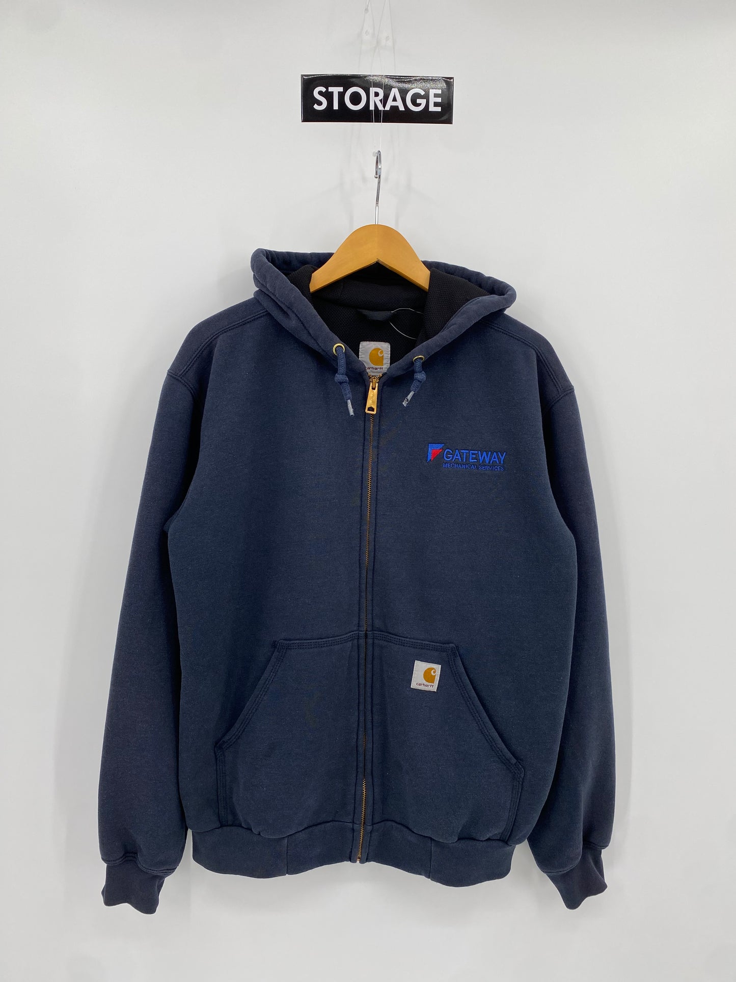 【古着】carhartt Zip Hoodie Sweat S