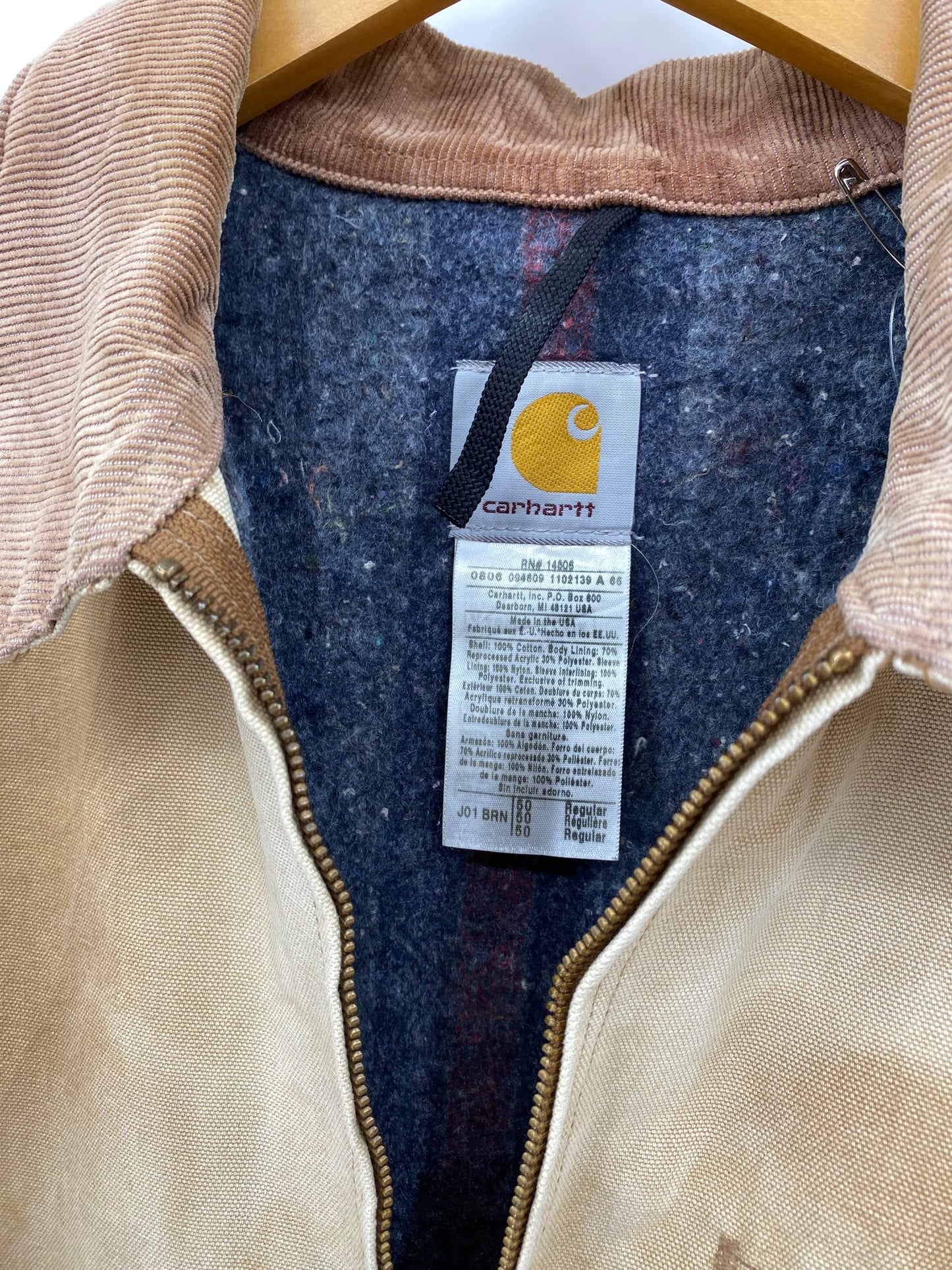 【古着】carhartt Detroit Jacket 50