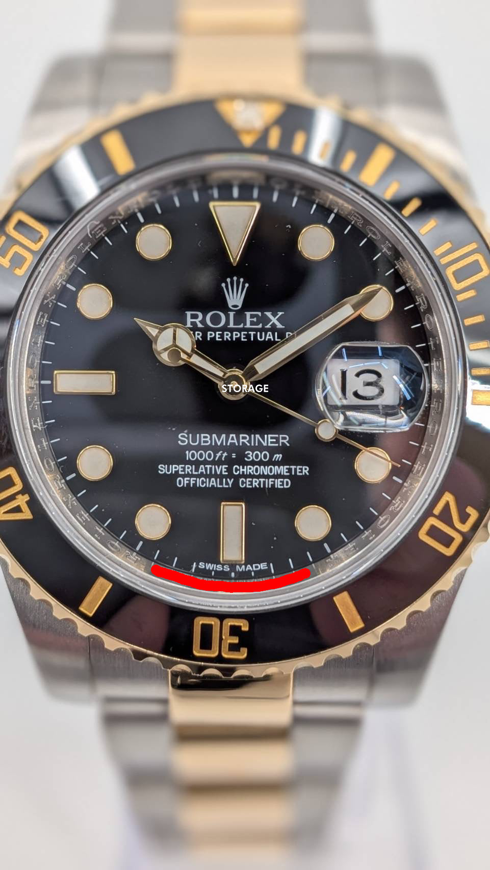 【中古】ROLEX Submariner Date 116613LN