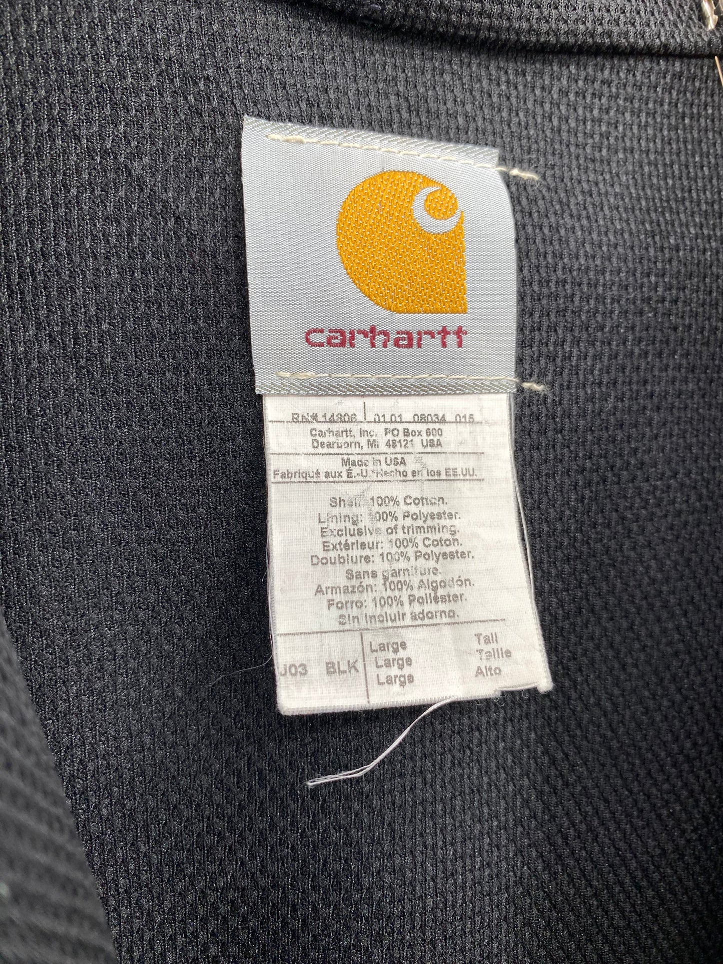 【古着】carhartt Active Jacket L TALL