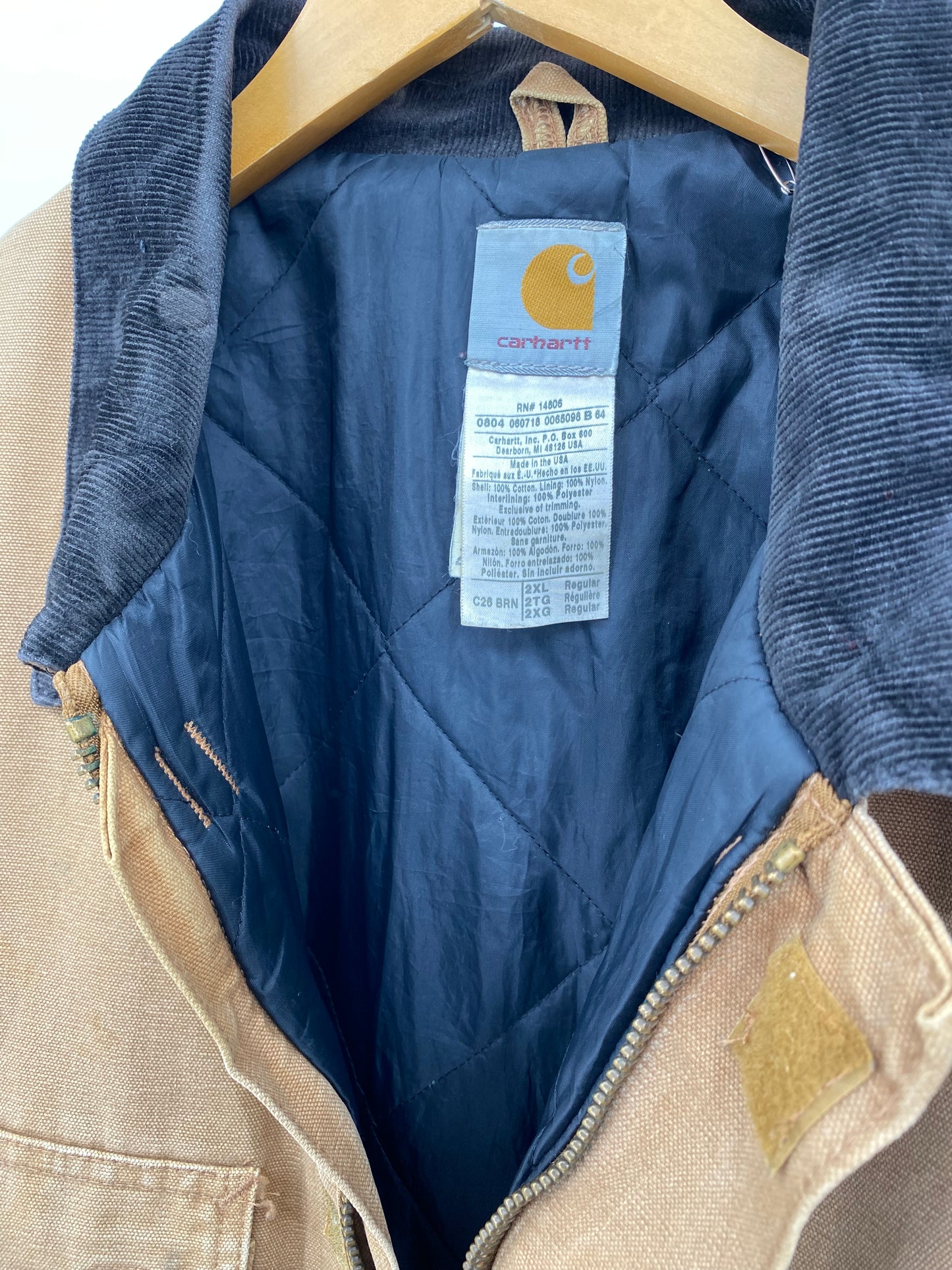 【古着】carhartt Traditional Jacket 2XL