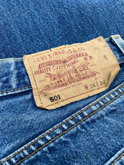 【古着】Levis 501 denim pant 34