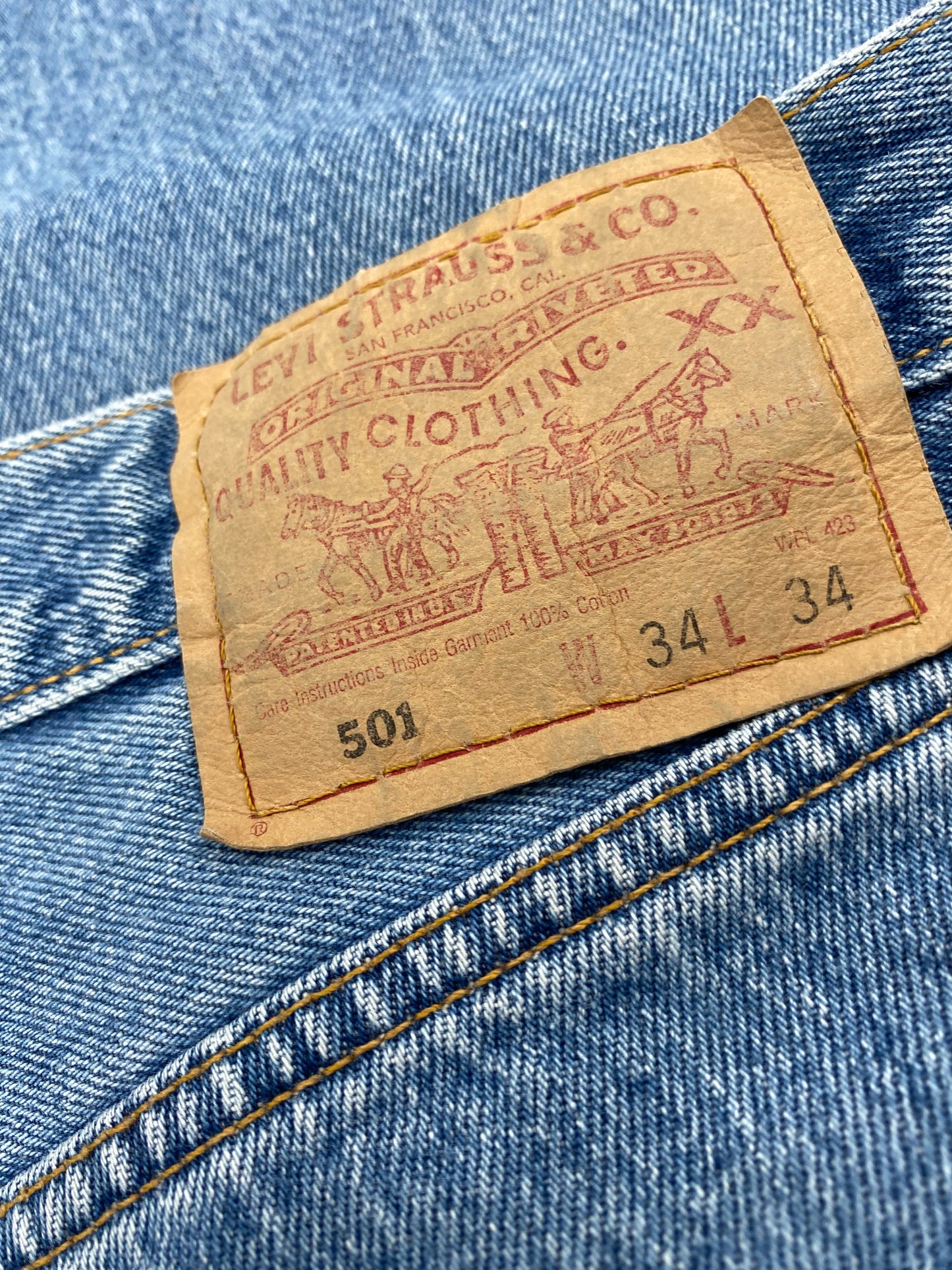 【古着】Levis 501 90s denim pant 34