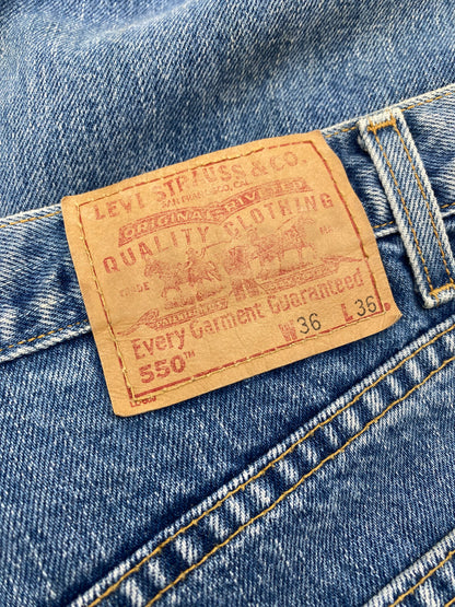 【古着】Levis 550 denim pant 36
