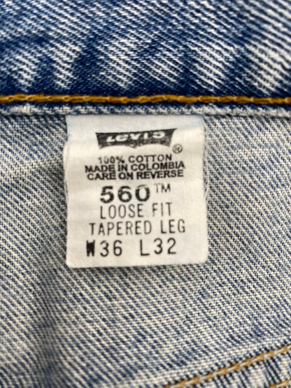 【古着】Levis 560 90s denim pant 36
