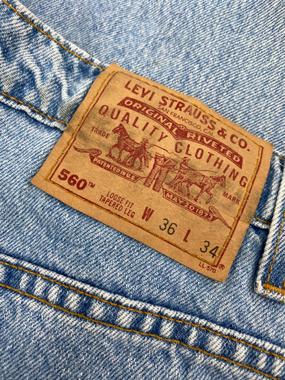 【古着】Levis 560 90s denim pant 36