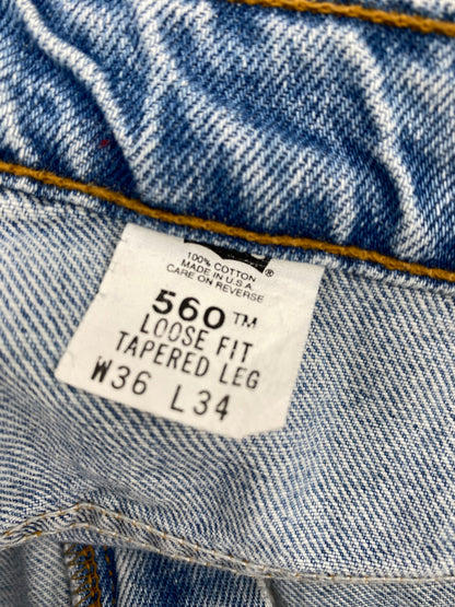 【古着】Levis 560 90s denim pant 36