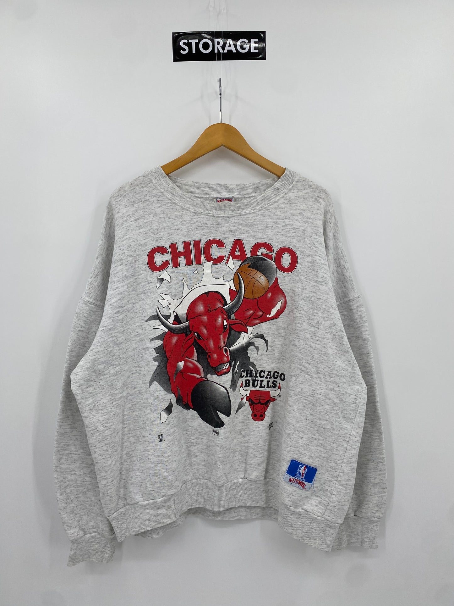 【古着】NUTMEG 90s Chicago Bulls sweatshirt XL
