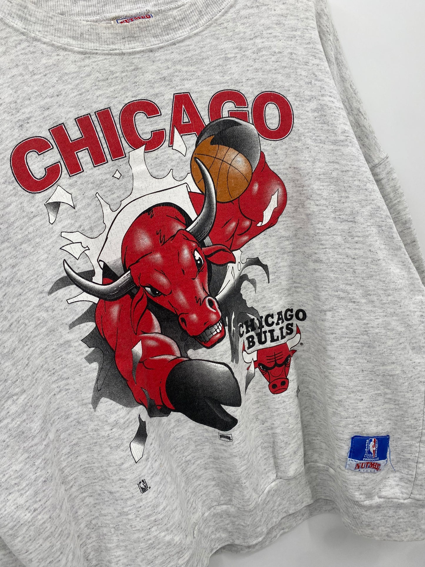 【古着】NUTMEG 90s Chicago Bulls sweatshirt XL