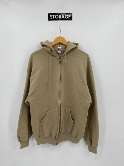 【古着】Russell 90s sweat Zip Hoodie XL