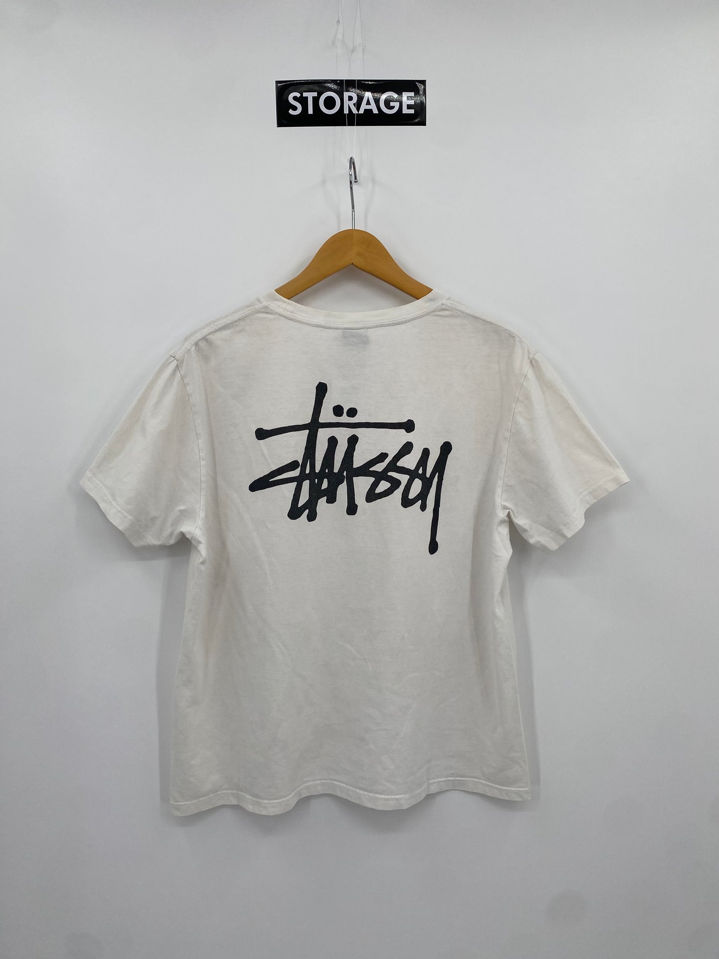 【古着】STUSSY Logo Tee M
