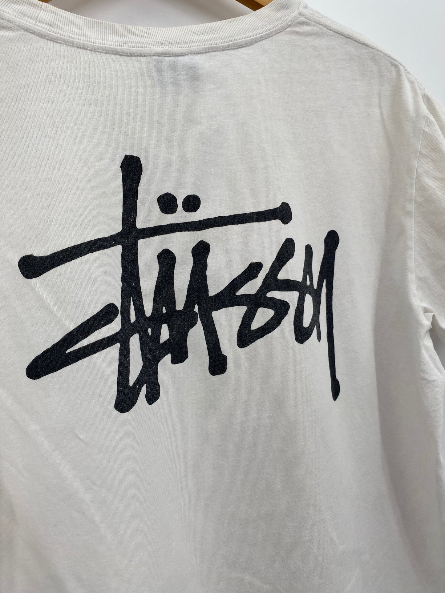 【古着】STUSSY Logo Tee M